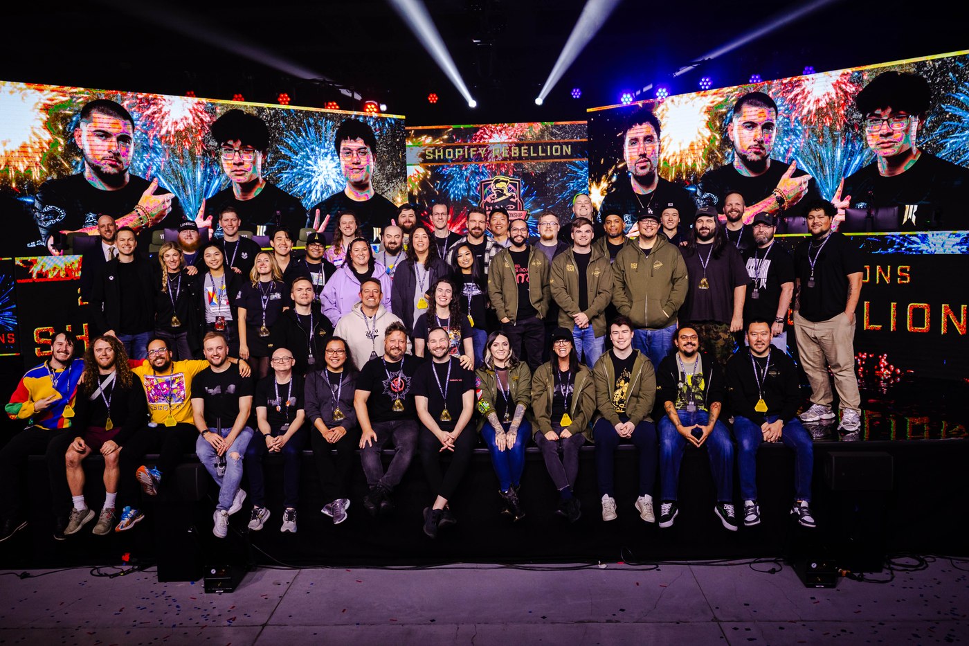 Team photo at the Halo Championship Series